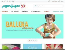 Tablet Screenshot of jugarijugar.com